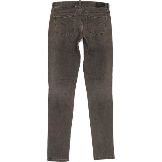 Levi's Slight Curve Women Grey Skinny Slim Stretch Jeans W28 L32