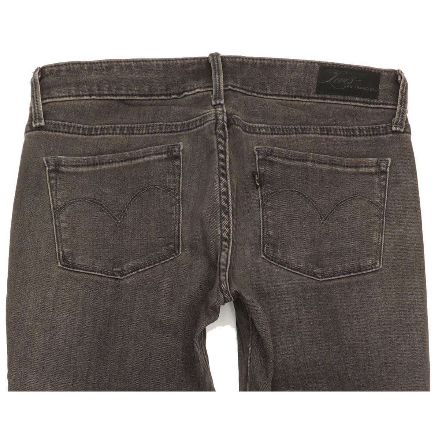Levi's Slight Curve Women Grey Skinny Slim Stretch Jeans W28 L32
