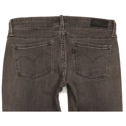 Levi's Slight Curve Women Grey Skinny Slim Stretch Jeans W28 L32