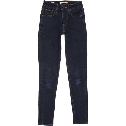 Levi's 721 High Rise Women Blue Skinny Stretch Jeans W24 L28