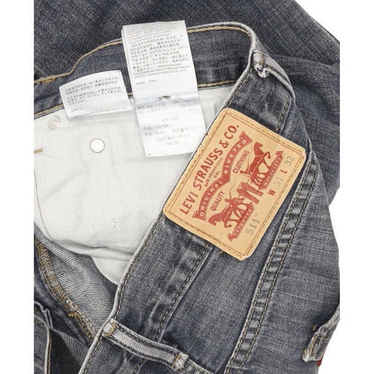 Levi's 511 Men Blue Straight Slim Jeans W31 L31