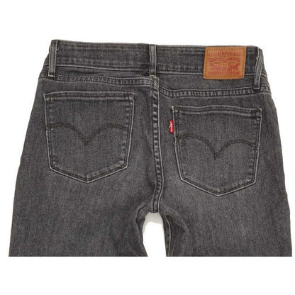 Levi's 711 Women Grey Skinny Slim Stretch Jeans W26 L28