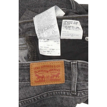 Levi's 711 Women Grey Skinny Slim Stretch Jeans W26 L28
