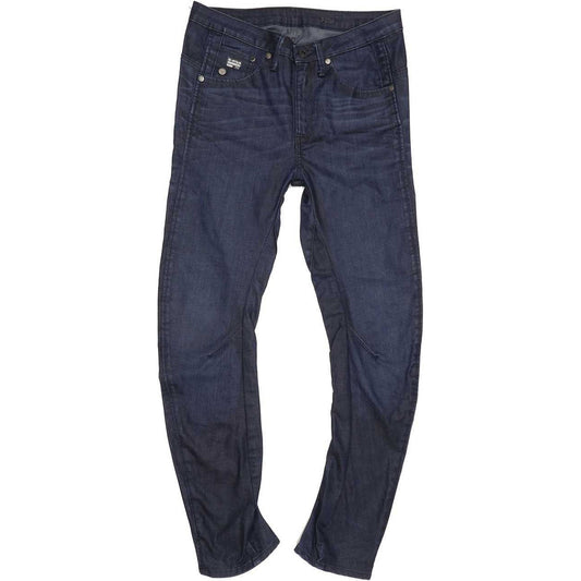 G-Star Arc 3D Women Blue Tapered Loose Stretch Jeans W25 L32