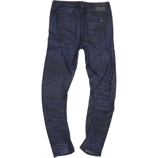 G-Star Arc 3D Women Blue Tapered Loose Stretch Jeans W25 L32