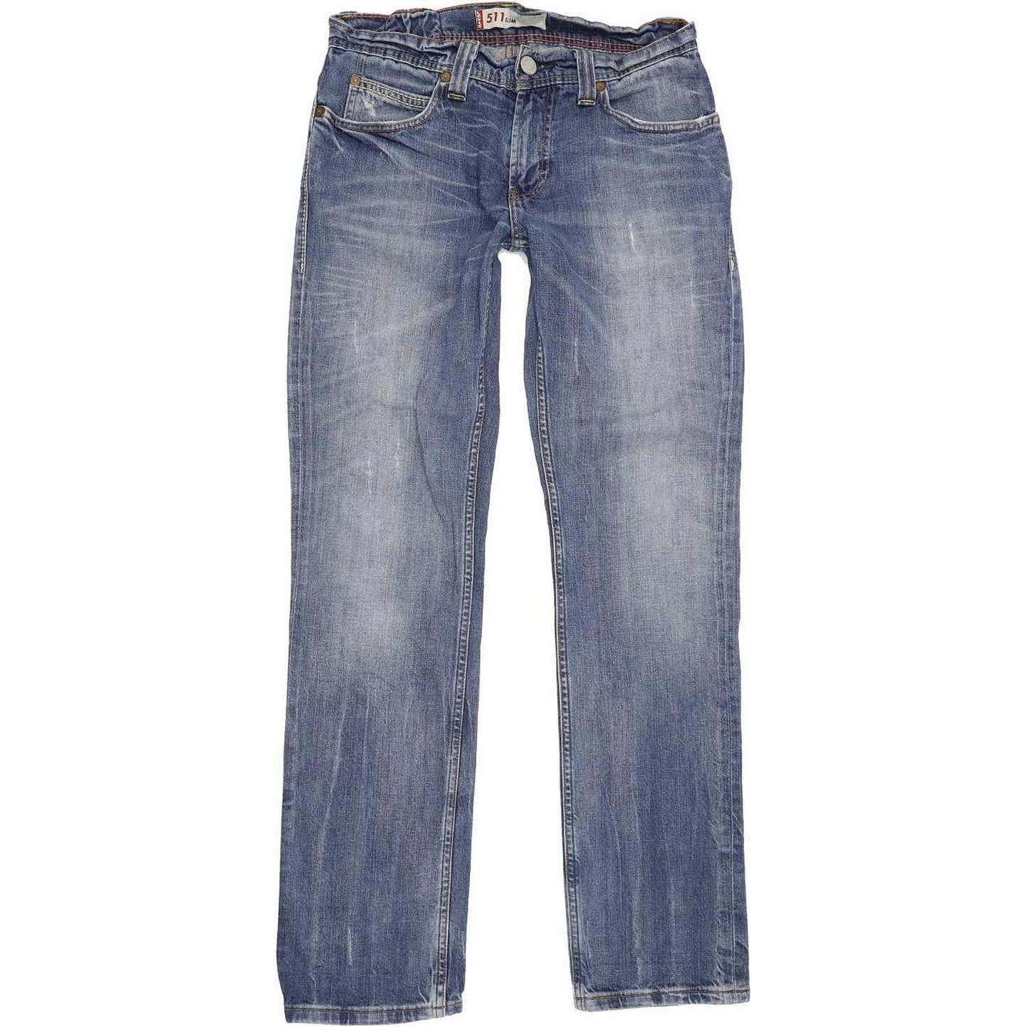 Levi's 511 Men Blue Straight Slim Stretch Jeans W31 L32