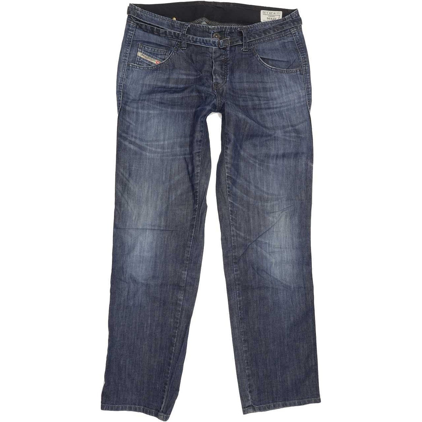 Diesel Seilly 0062Z Women Blue Straight Regular Stretch Jeans W30 L31