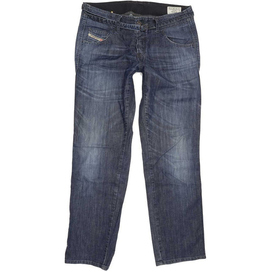 Diesel Seilly 0062Z Women Blue Straight Regular Stretch Jeans W30 L31