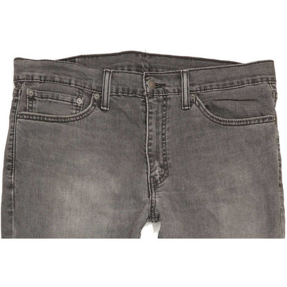 Levi's 511 Men Grey Straight Slim Stretch Jeans W36 L31