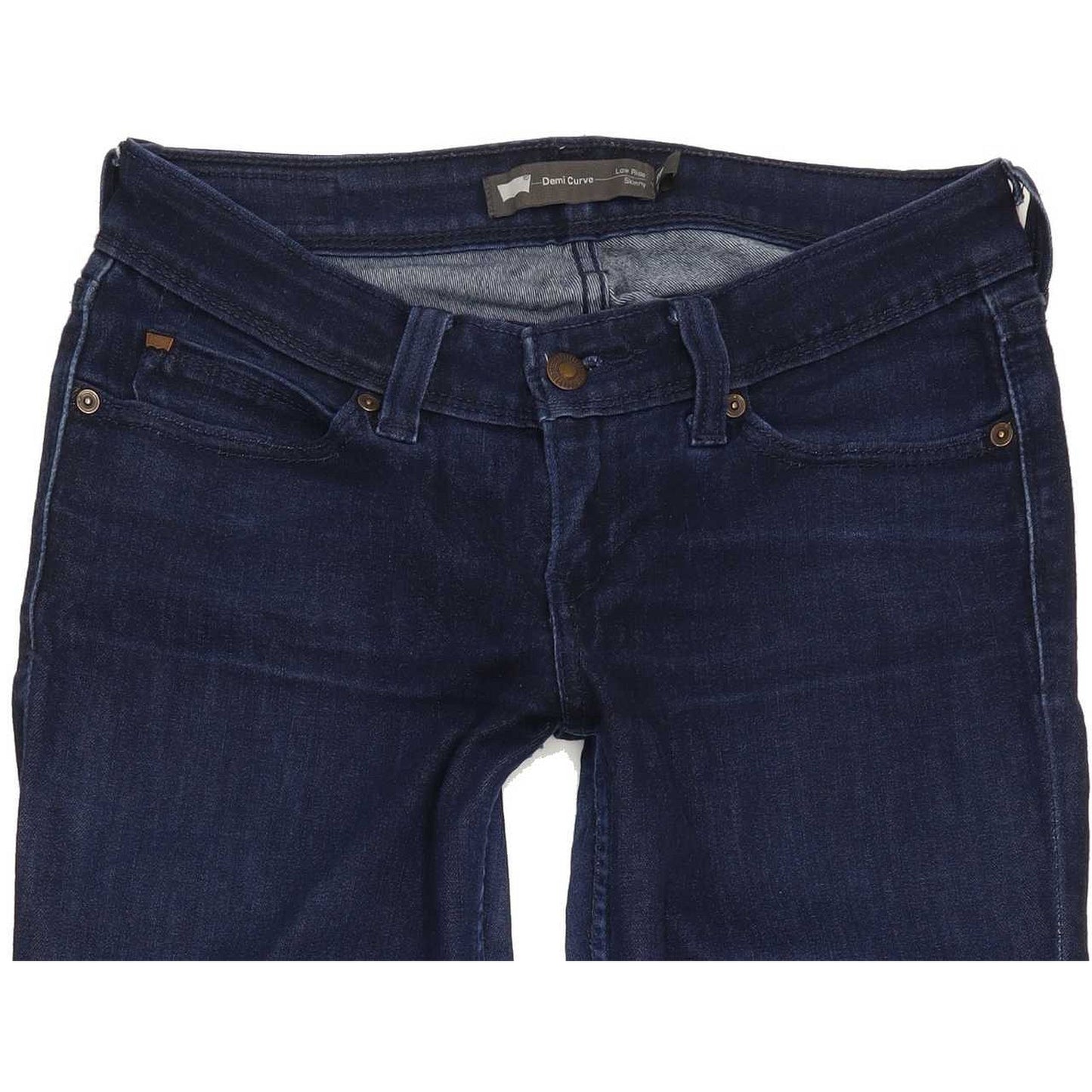 Levi's Demi Curve Women Blue Skinny Slim Stretch Jeans W27 L31