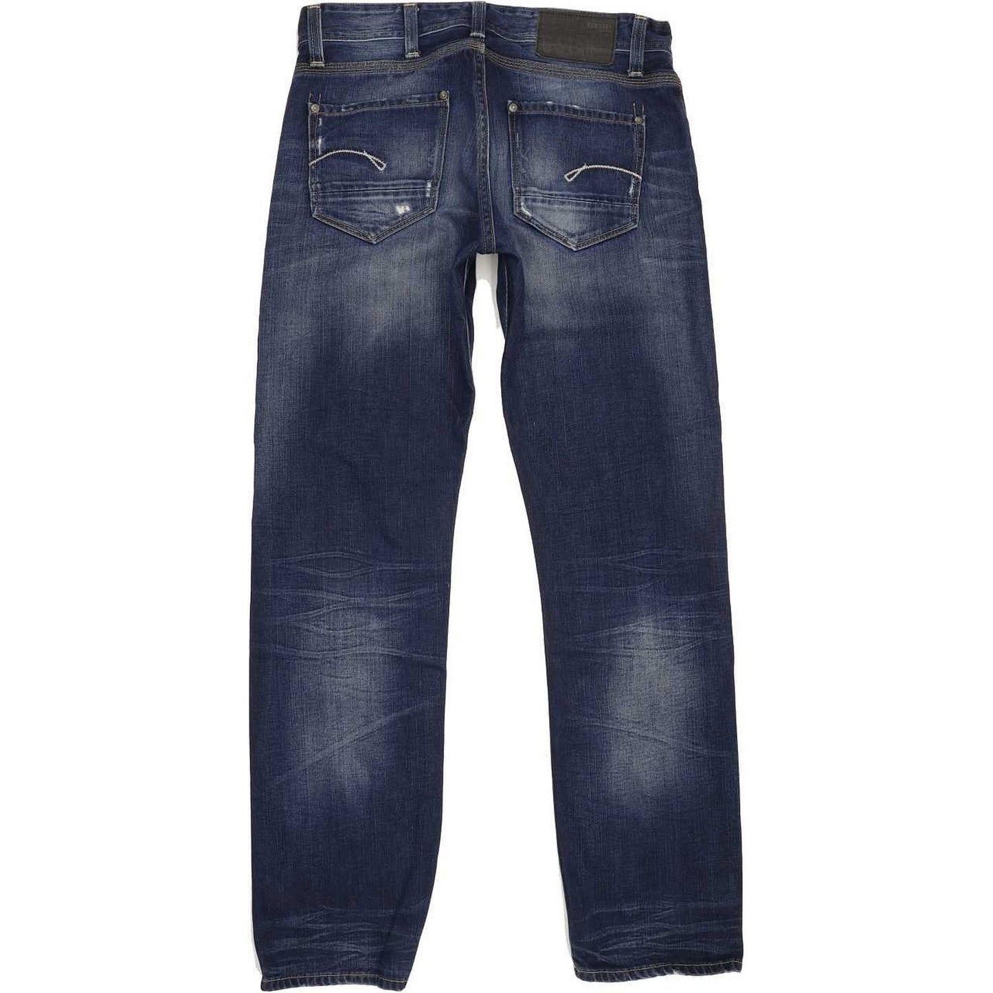 G-Star Porter Men Blue Straight Regular Jeans W33 L33