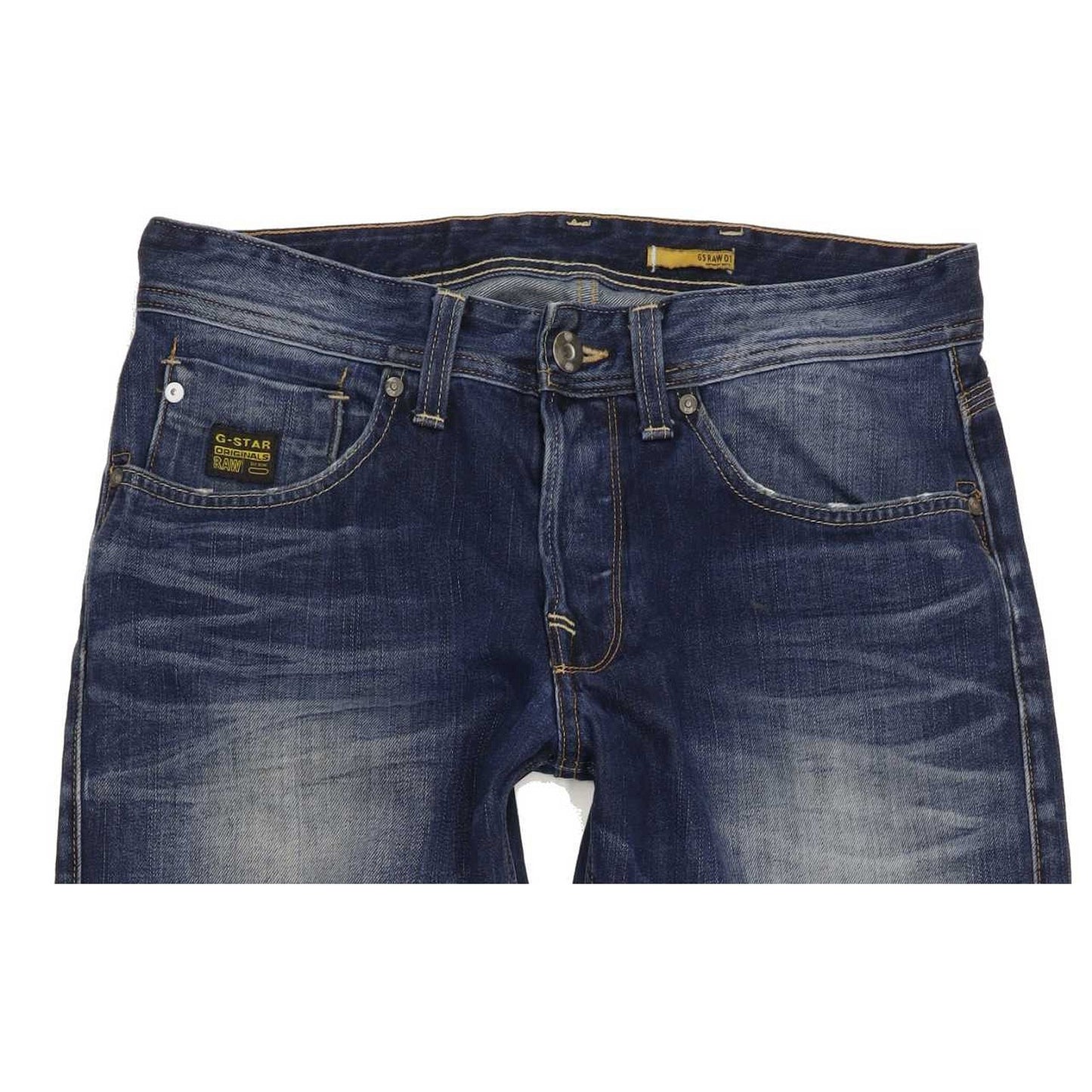 G-Star Porter Men Blue Straight Regular Jeans W33 L33