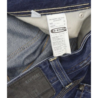G-Star Porter Men Blue Straight Regular Jeans W33 L33