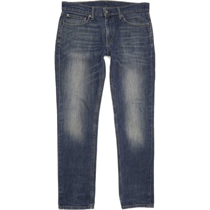 Levi's 511 Men Blue Straight Slim Stretch Jeans W34 L32