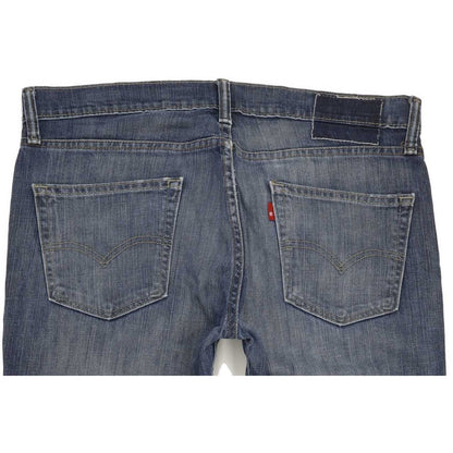 Levi's 511 Men Blue Straight Slim Stretch Jeans W34 L32