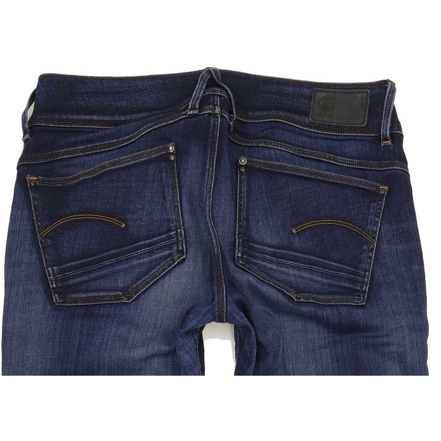 G-Star Lynn Mid Women Blue Skinny Slim Stretch Jeans W30 L27