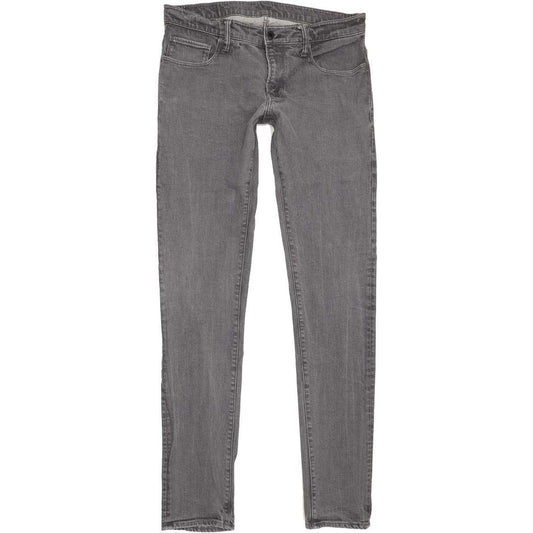 G-Star 3301 Deconstructed Super Men Grey Tapered Slim Stretch Jeans W34 L35