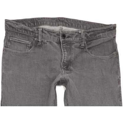 G-Star 3301 Deconstructed Super Men Grey Tapered Slim Stretch Jeans W34 L35