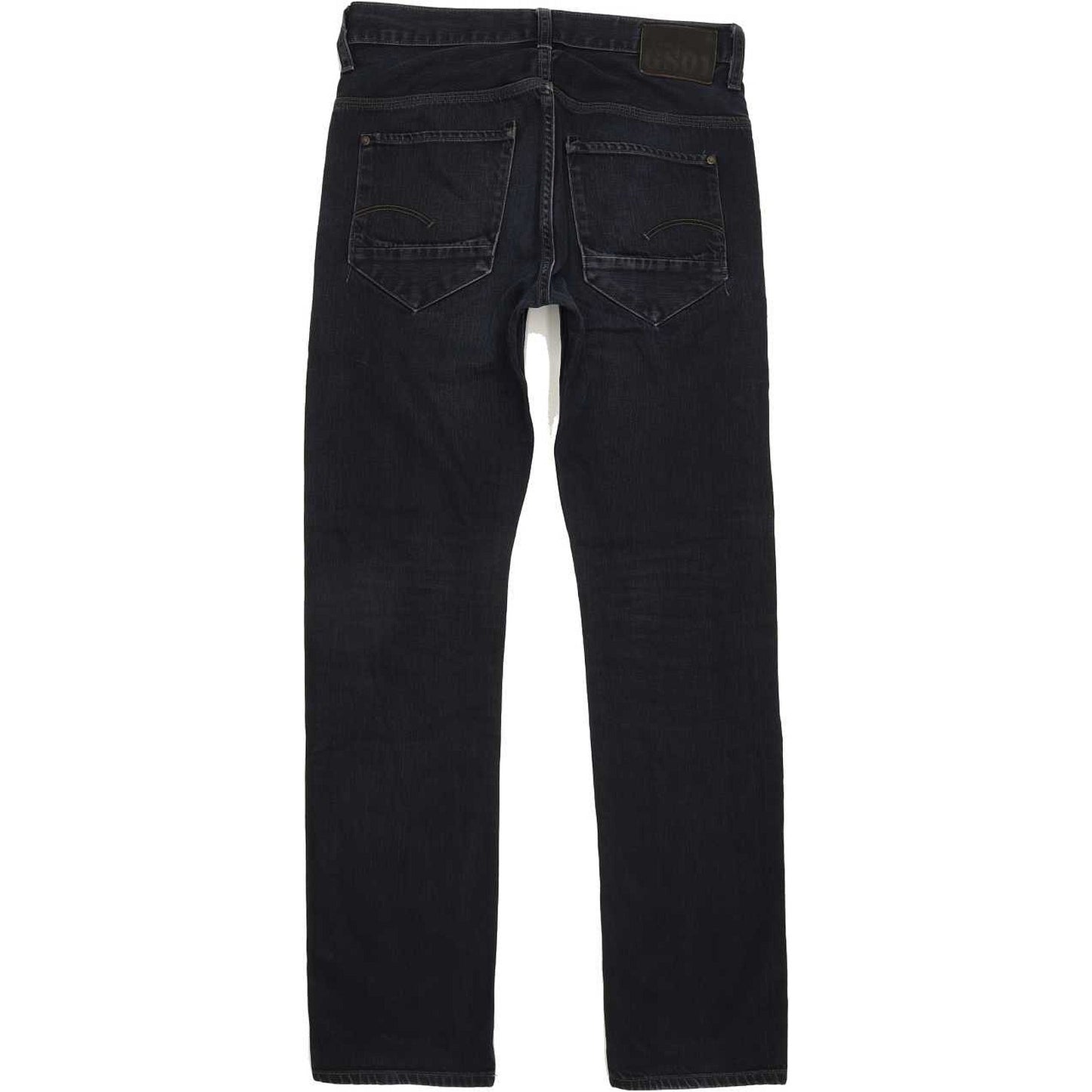 G-Star New Radar Men Navy Straight Slim Jeans W33 L32