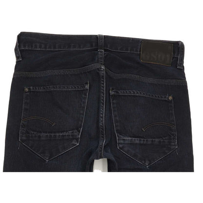 G-Star New Radar Men Navy Straight Slim Jeans W33 L32