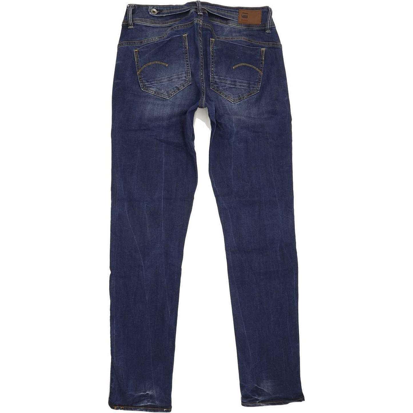 G-Star Midge Mid Women Blue Straight Regular Jeans W31 L34