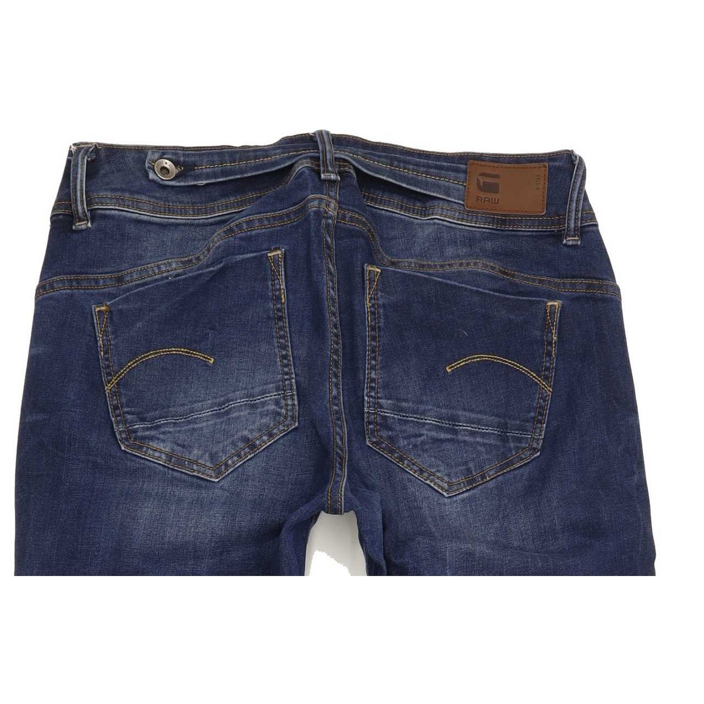 G-Star Midge Mid Women Blue Straight Regular Jeans W31 L34
