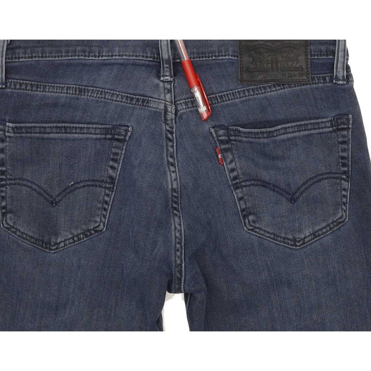 Levi's 511 Men Blue Straight Slim Stretch Jeans W30 L33