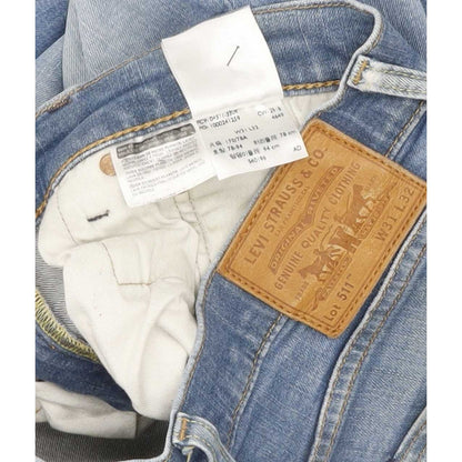 Levi's 511 Men Blue Straight Slim Stretch Jeans W32 L31