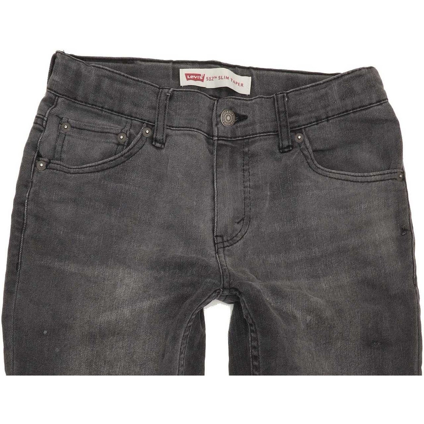 Levi's 512 Kids Grey Tapered Slim Jeans W26 L29