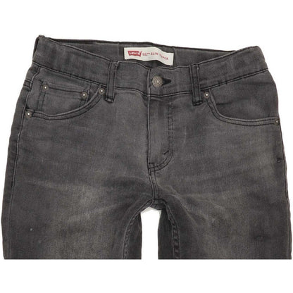 Levi's 512 Kids Grey Tapered Slim Jeans W26 L29