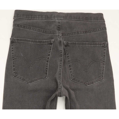 Levi's Runaround Super Women Grey Skinny Slim Jeans W24 L27