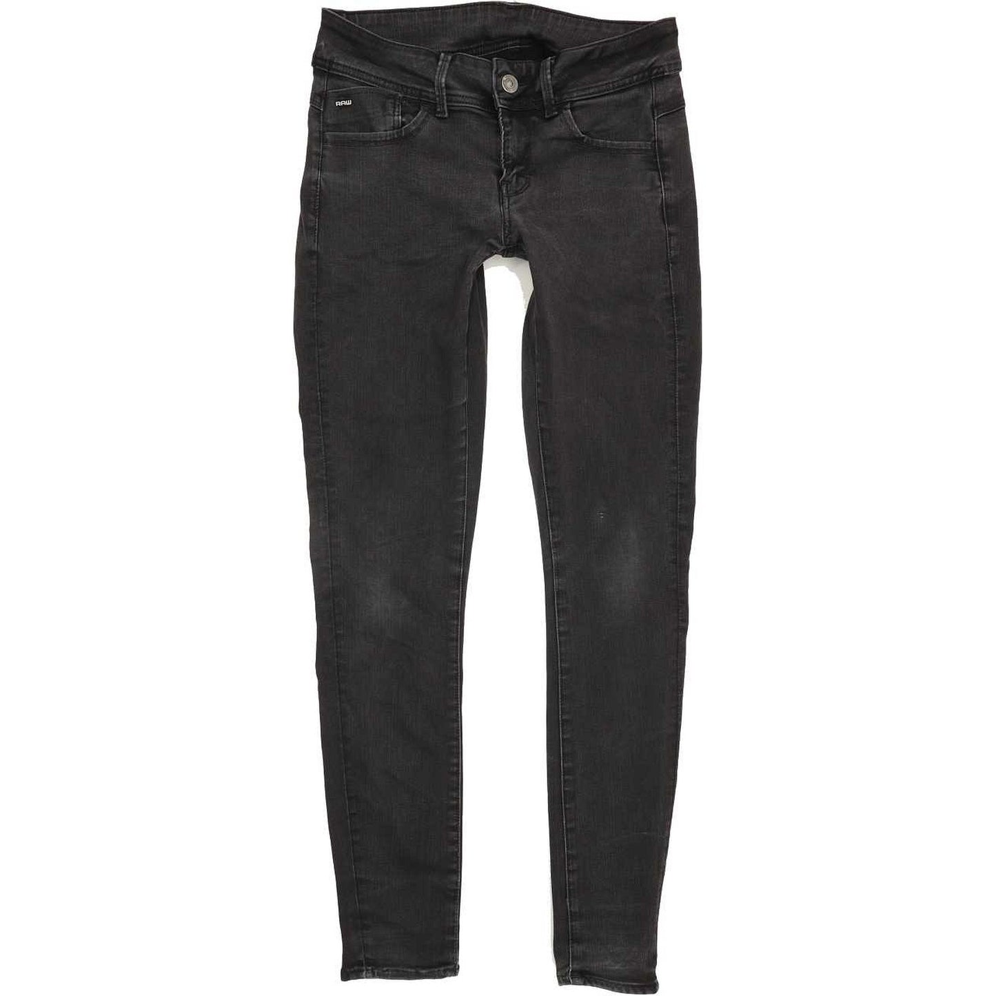 G-Star Lynn d-Mid Women Black Skinny Regular Jeans W30 L31