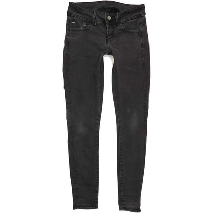 G-Star Lynn d-Mid Women Black Skinny Regular Jeans W30 L31