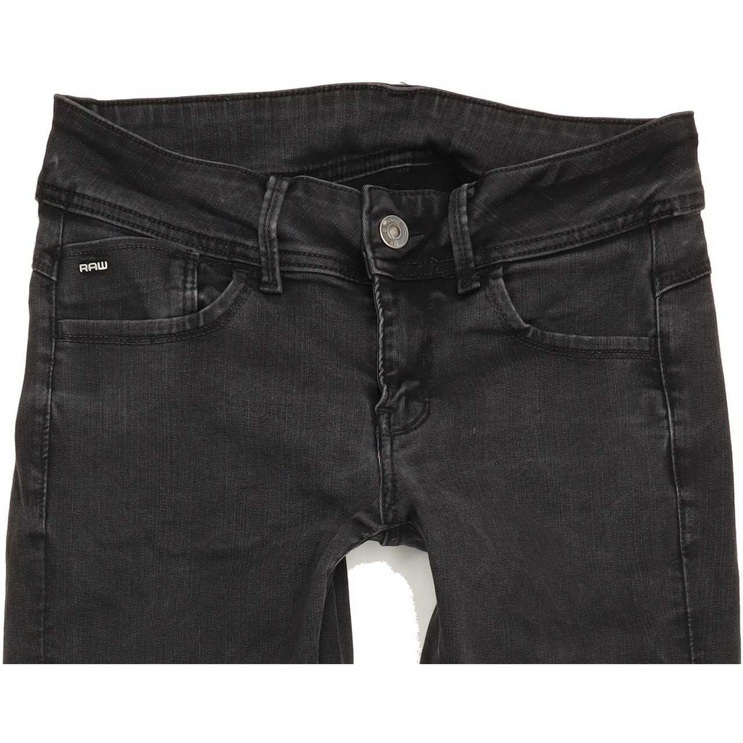 G-Star Lynn d-Mid Women Black Skinny Regular Jeans W30 L31
