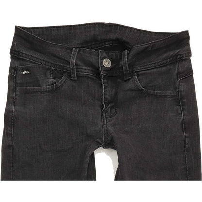 G-Star Lynn d-Mid Women Black Skinny Regular Jeans W30 L31