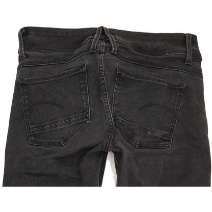 G-Star Lynn d-Mid Women Black Skinny Regular Jeans W30 L31