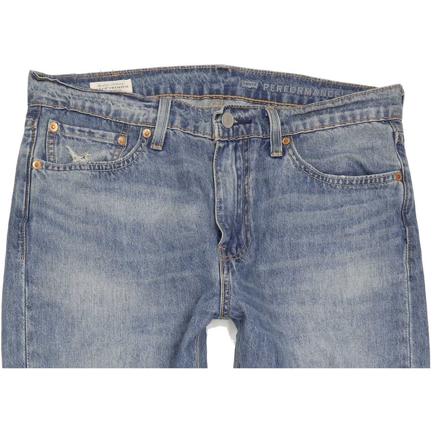 Levi's 510 Men Blue Skinny Slim Stretch Jeans W32 L31
