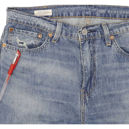 Levi's 510 Men Blue Skinny Slim Stretch Jeans W32 L31
