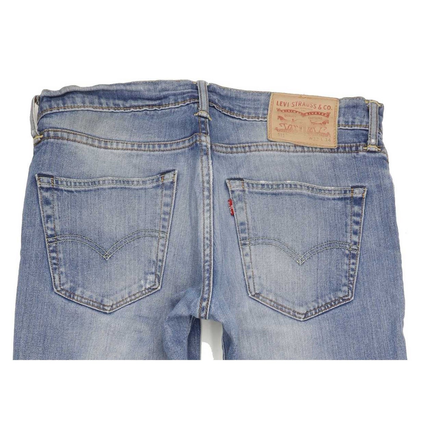 Levi's 511 Men Blue Straight Slim Stretch Jeans W33 L33