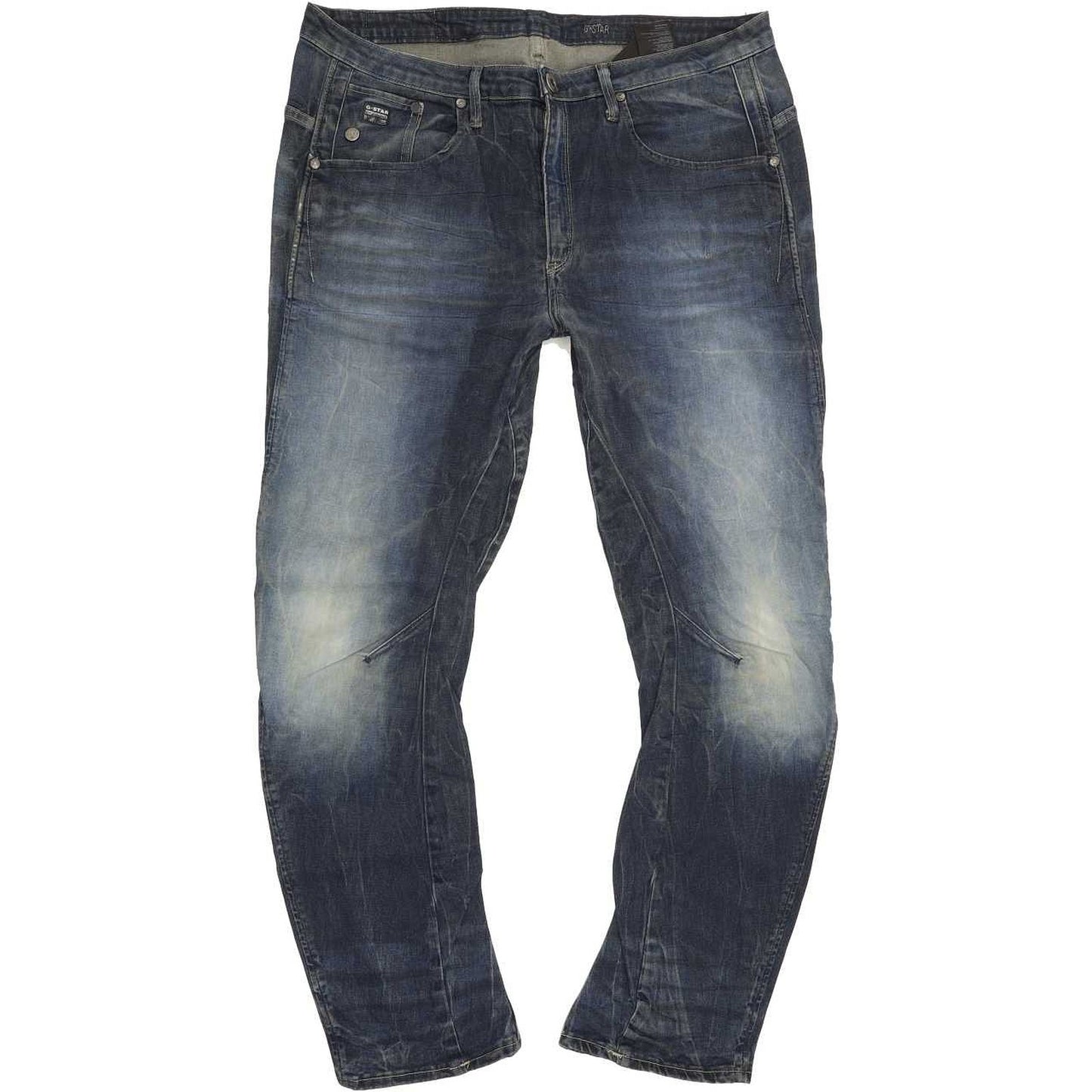 G-Star Arc 3D Women Blue Tapered Loose Stretch Jeans W31 L32