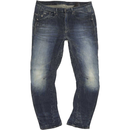G-Star Arc 3D Women Blue Tapered Loose Stretch Jeans W31 L32