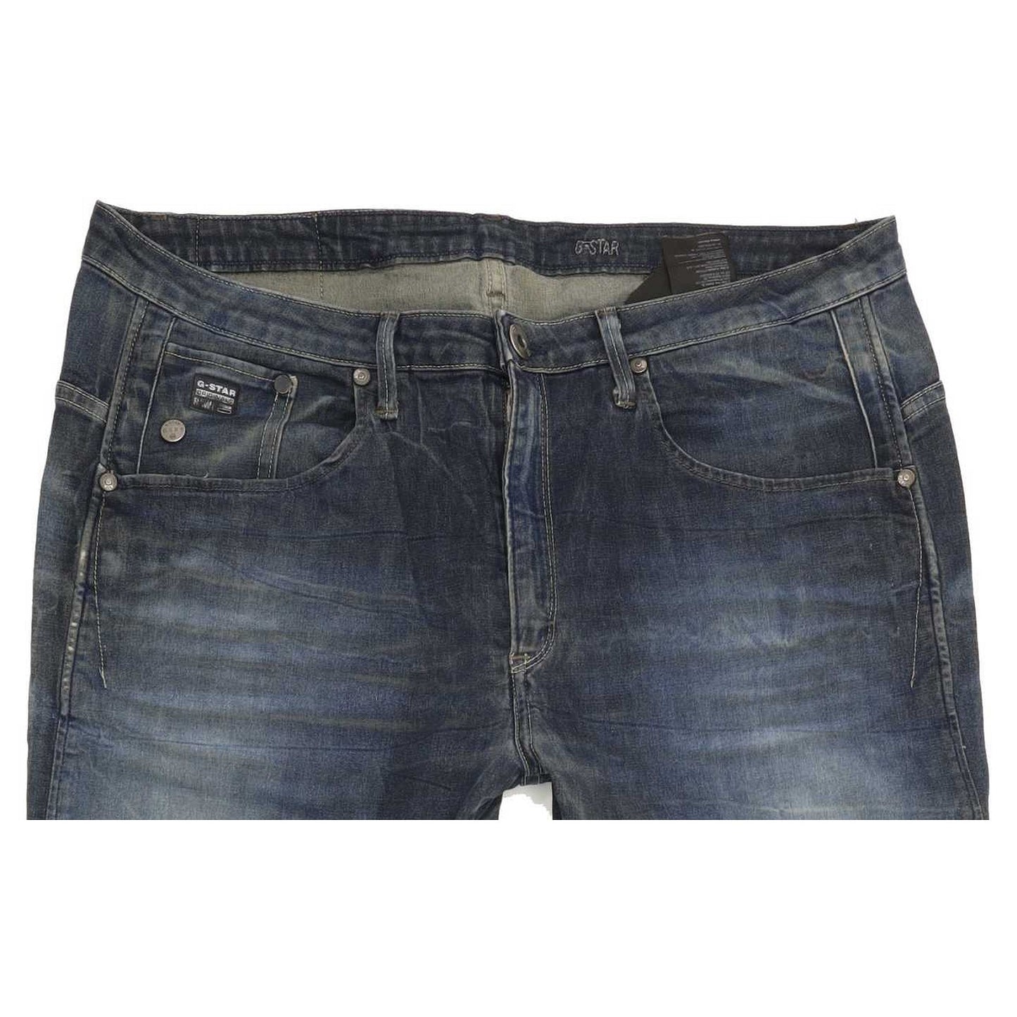 G-Star Arc 3D Women Blue Tapered Loose Stretch Jeans W31 L32