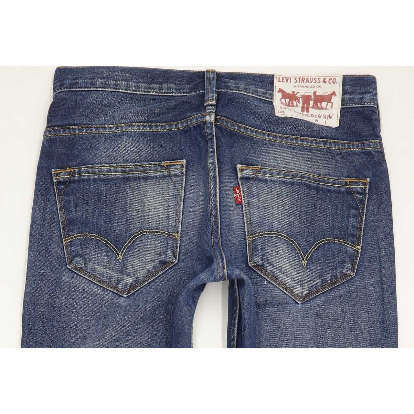 Levi's 589 Men Blue Straight Regular Jeans W29 L32