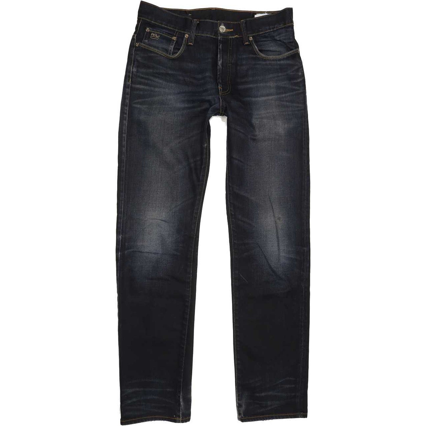G-Star 3301 Men Blue Straight Regular Jeans W33 L33