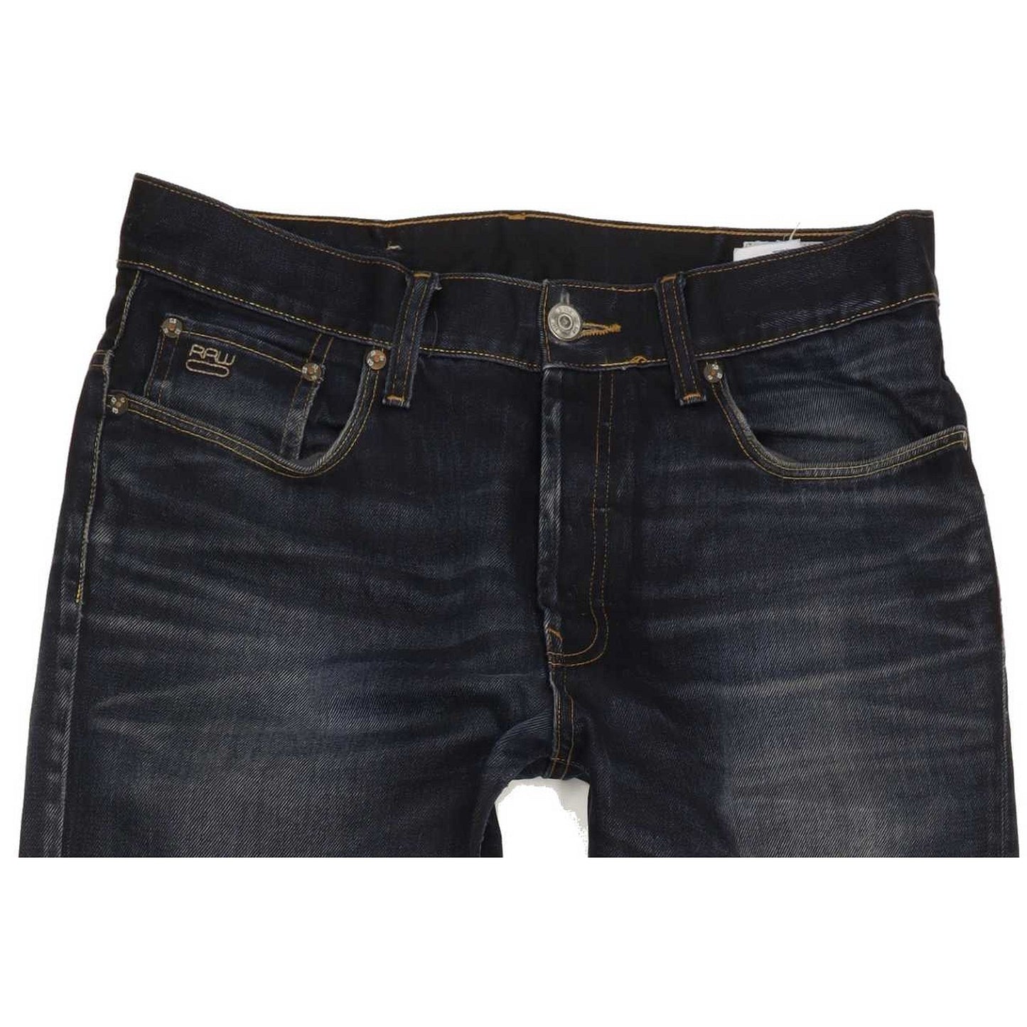 G-Star 3301 Men Blue Straight Regular Jeans W33 L33