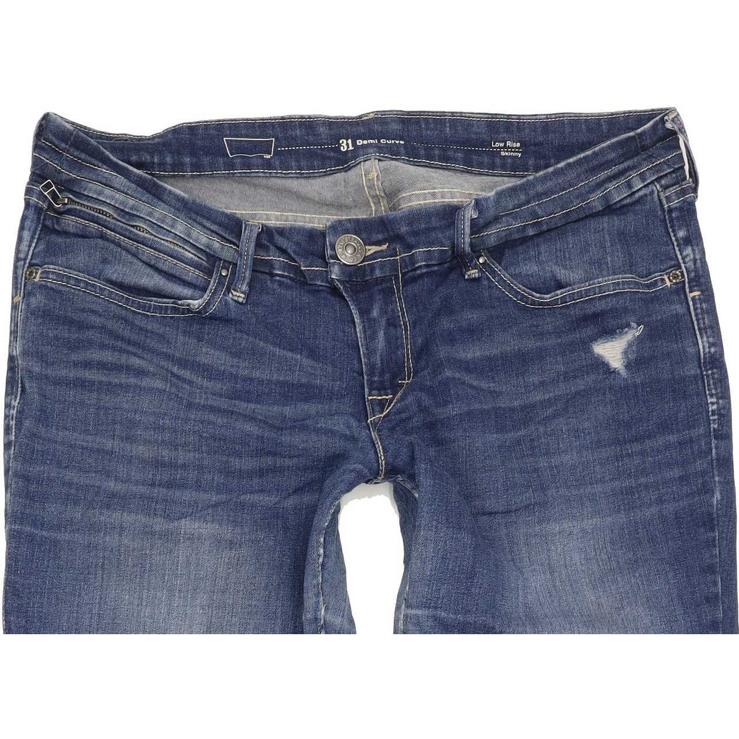 Levi's Demi Curve Women Blue Skinny Slim Jeans W31 L30