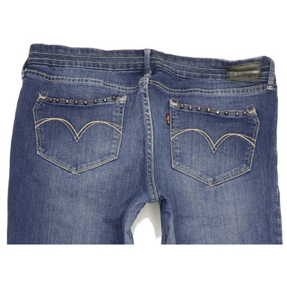 Levi's Demi Curve Women Blue Skinny Slim Jeans W31 L30