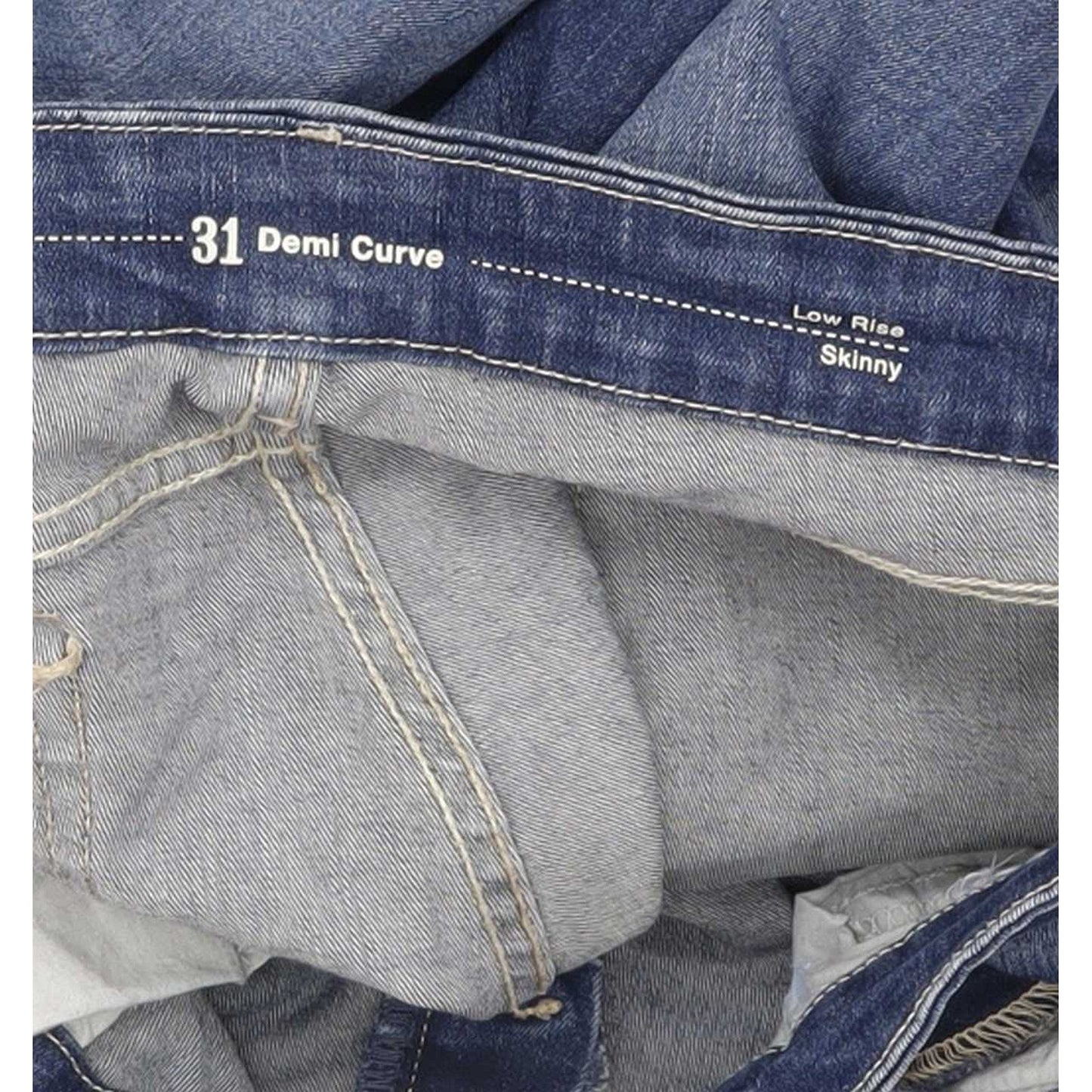 Levi's Demi Curve Women Blue Skinny Slim Jeans W31 L30