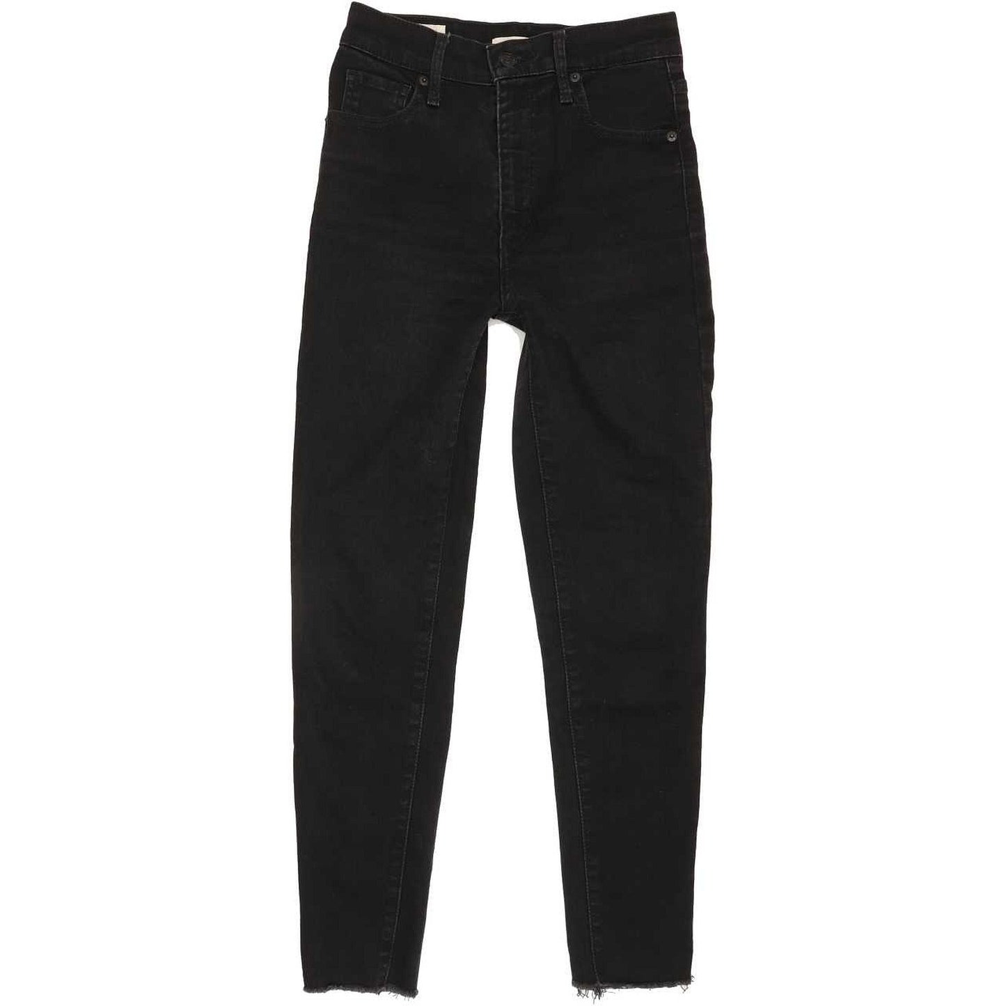 Levi's Mile High Rise Women Black Skinny Stretch Jeans W26 L25