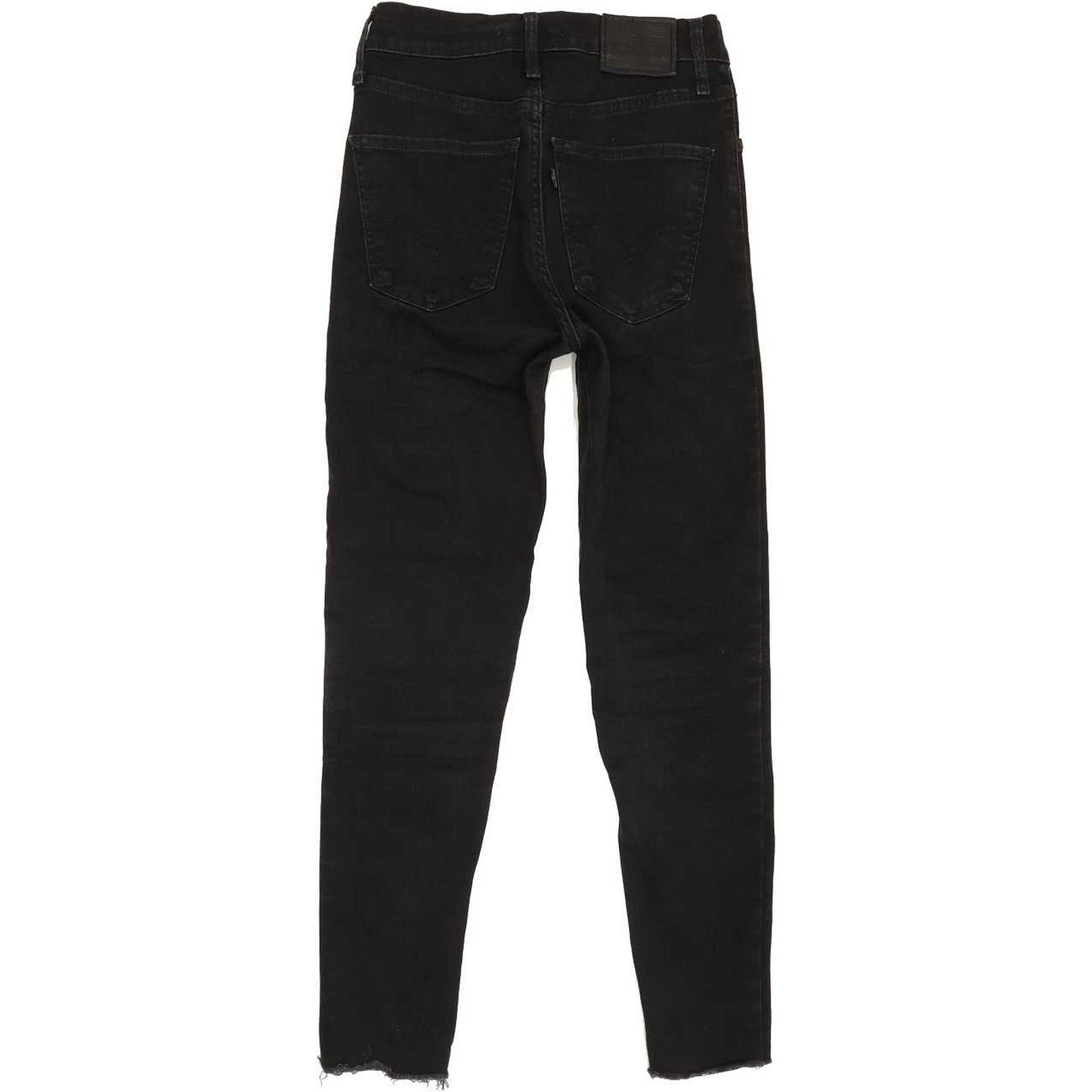 Levi's Mile High Rise Women Black Skinny Stretch Jeans W26 L25